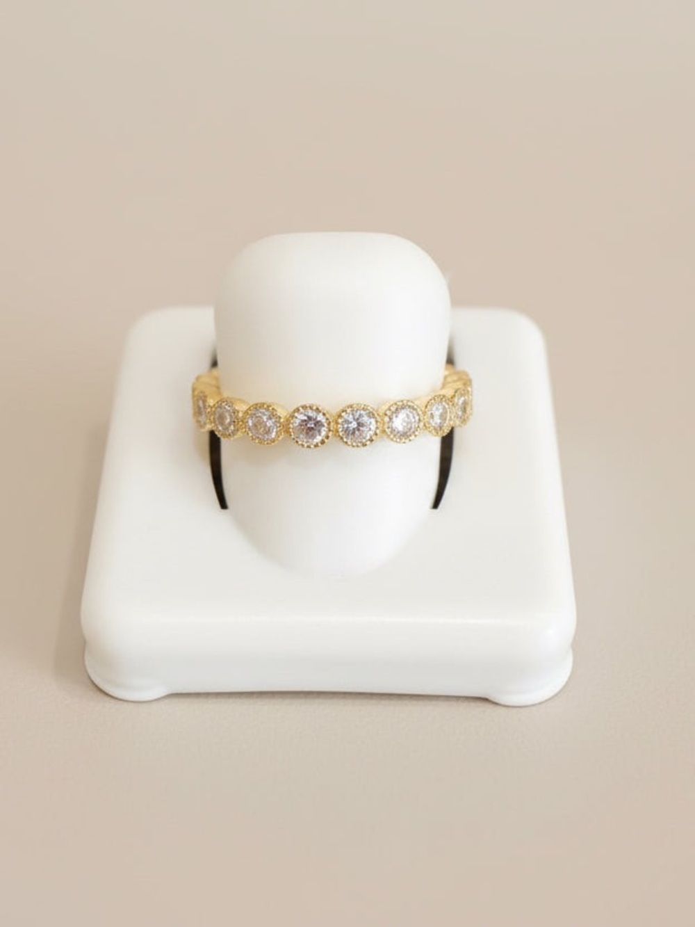 Sterling 925 1.01 CTW Eternity Band Ring - Women's Jewelry